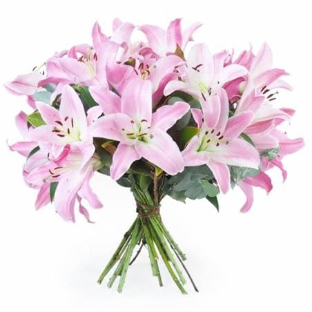 Bouquet de Lys Roses : Élégance et Raffinement pour Toutes les Occasions